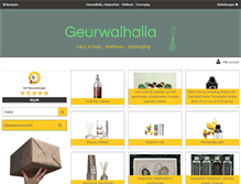 Tablet Screenshot of geurwalhalla.nl
